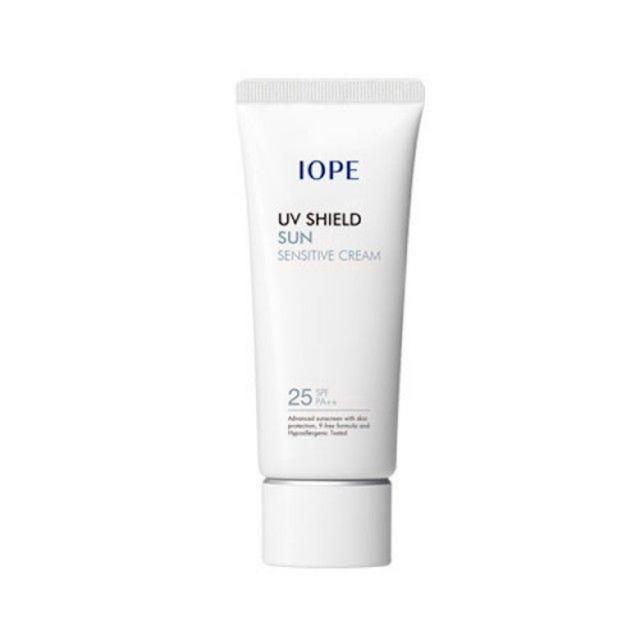 아이오페 UV 쉴드 선 센서티브 크림60ml SPF25PA++ 햇빛 썬케어 태닝, 1개