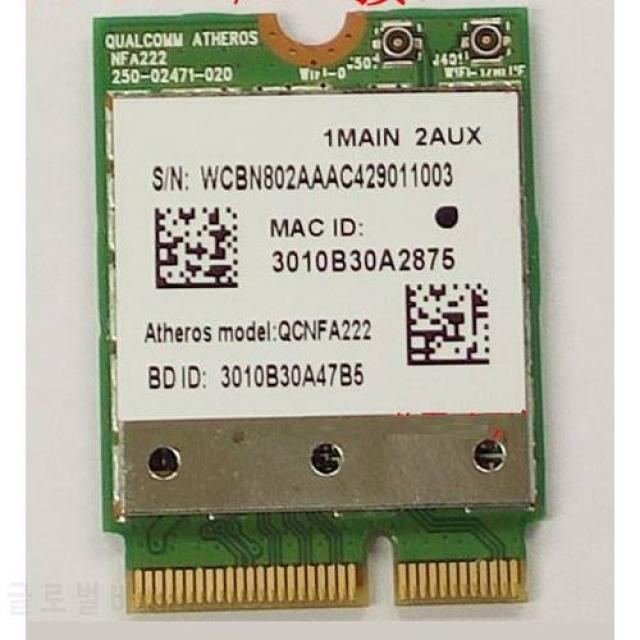 SSEA 도매업 Atheros QCNFA222 AR5BWB222 NGFF 802.11a / b / g / n 2.4GHz, 상세내용참조