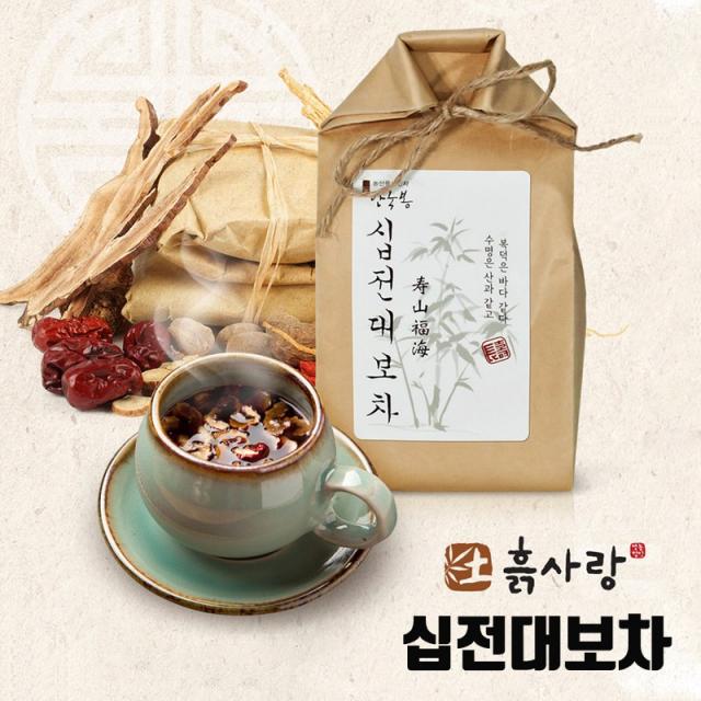 CH1523211 십전대보차 효능 기력에좋은차 몸에좋은차, 3개입, 35g