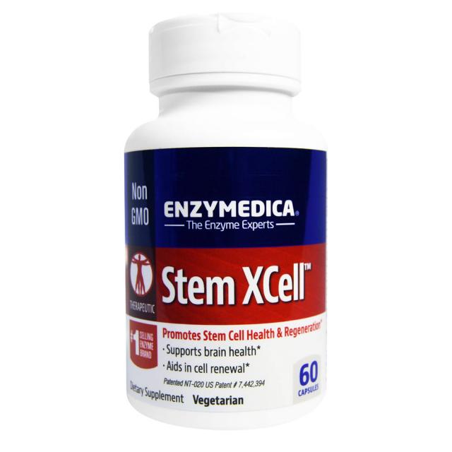 Enzymedica 엔자이메디카 스템 XCell 프로모츠 Stem Promotes, 60캡, 1개