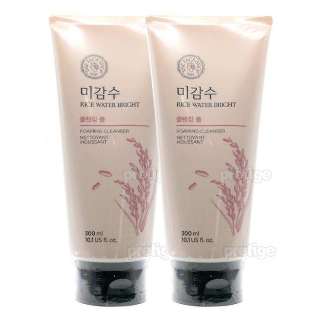 더페이스샵 미감수 브라이트 클렌징 폼 300ml+300ml, 단일상품