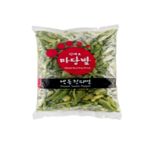 텃골푸드 마당발 냉동 청피망 슬라이스 1kg, 1개