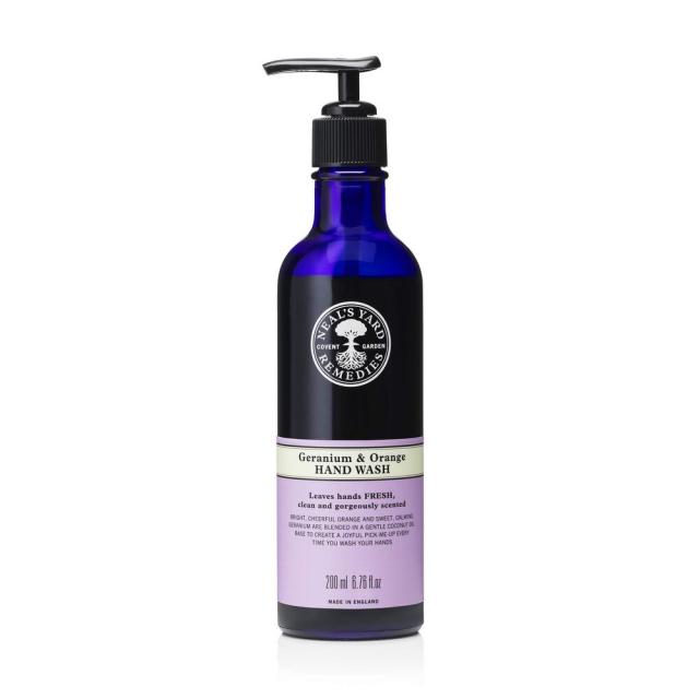 (영국직배) 1+1 Neals Yard 닐스야드 제라늄 오렌지 핸드워시 200ml Remedies Geranium and Orange Hand Wash 200 ml