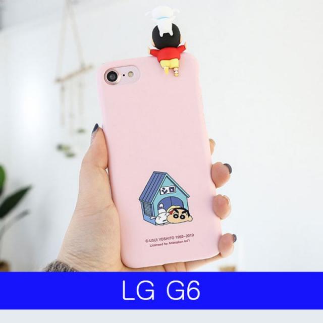 Ms Lg G6 하이 짱구와흰둥 하드 G600 케이스 Lgg6케이스 G6케이스 엘지g600케이스 엘지g6케이스 Lgg600케이스