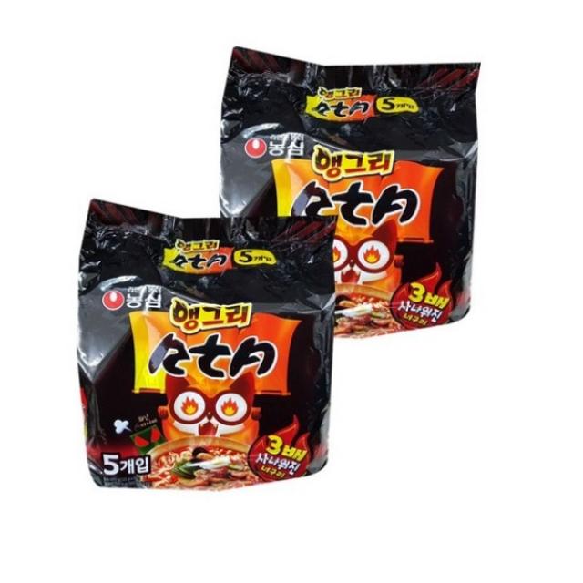 농심 너구리 앵그리 Rta 5개입 2개