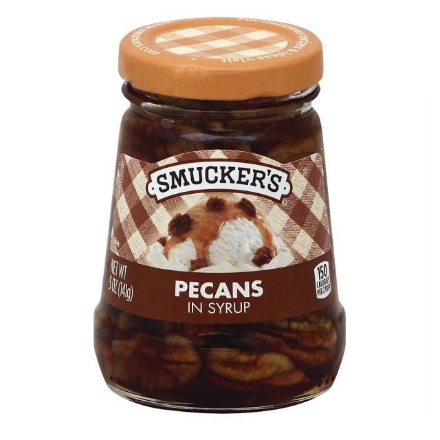 Smuckers 스머커스 시럽 토핑 5 온스에 피칸 5oz, 1개