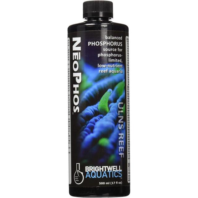 Brightwell Aquatics NeoPhos-초저 영양소 암초 수족관 시스템 용 인 보충제 500ml, 1