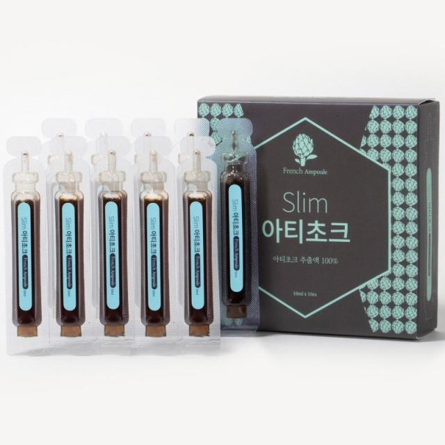 [슬림아티초크] 1+1 행사 무설탕 아티초크앰플 아티초크 아티소, 20개입, 10ml