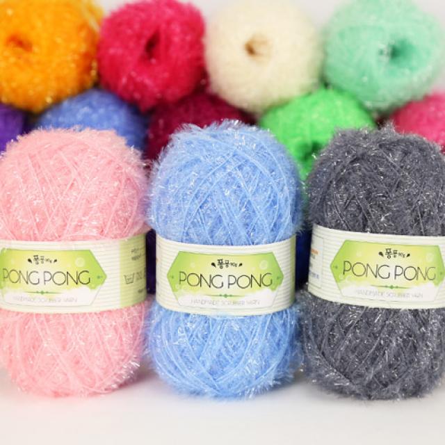 [앵콜스] 퐁퐁수세미실(2볼세트) 수세미실 뜨개실 털실 부엌소품, 54 인디연쑥