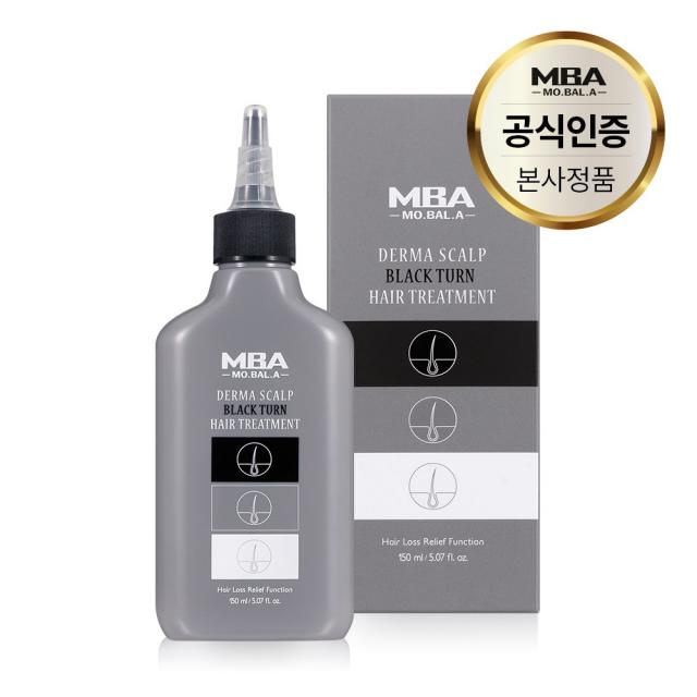 MBA 모발아 블랙턴 트리트먼트, 1개, 150ml