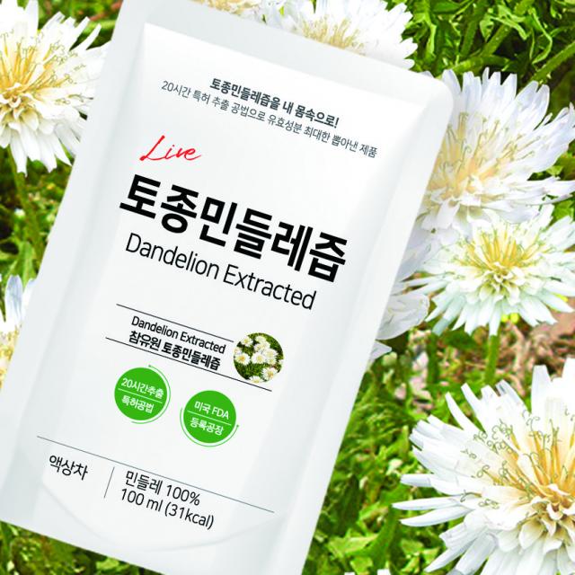 12년 전통 참유원 토종흰민들레즙 100포 할인이벤트 300 100포/100ml