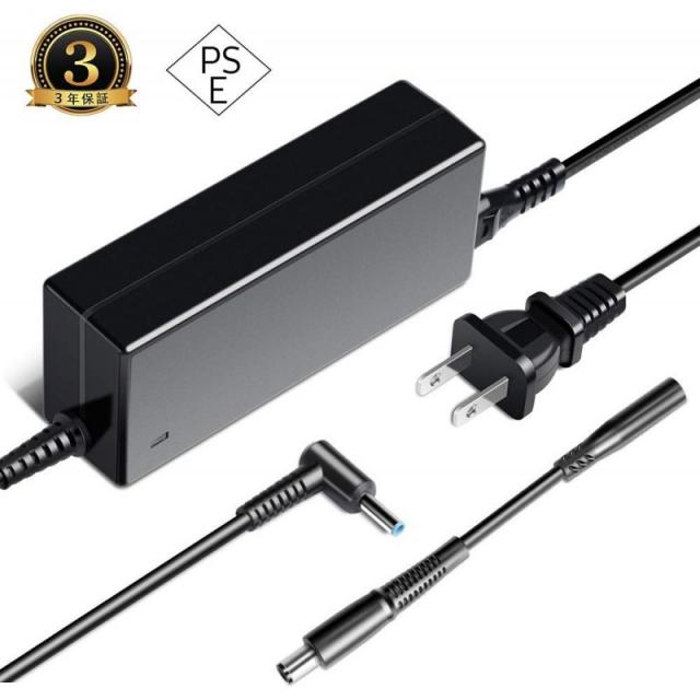 [PSE 규격품] 19.5V 90W HP 용 급속 AC 어댑터 노트북 충전기 대응 HP Envy Touchsmart Sleekbook 15 17, 단일상품