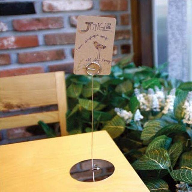 W078443L 시 전시물 원형스텐 전시회 메모꽂이 안내판 홍보대 2개 명함꽂이 중형 가격표 ] 안내꽂이 [ 가격스텐드 홍보판 sw-00835