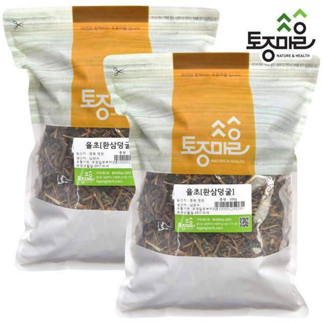 [토종마을] 국산 환삼덩굴(율초) 300g 한차재료, 2개, 300g