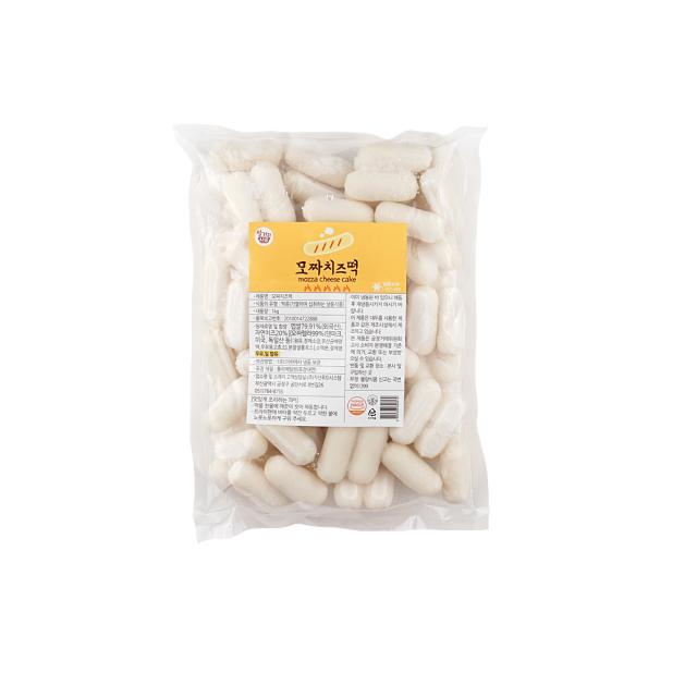 지산푸드 모짜치즈떡-1kg, 1kg, 1개