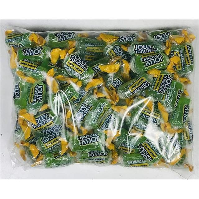 BGM 졸리 농장주 하드 캔디 1파운드 그린 애플 Jolly Ranchers Hard Candy 1 Pound Green Apple, 단일상품