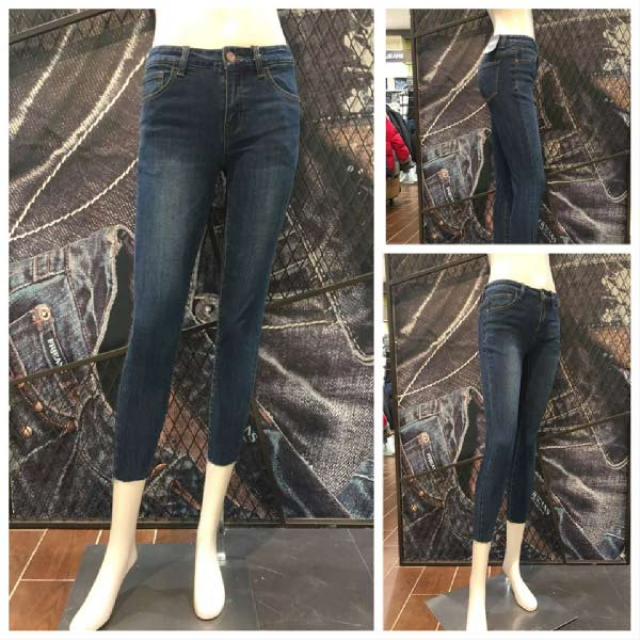 [현대백화점]J.FRJ Jeans(에프알제이)F98F-DP835A 여성 기모 D톤워싱 앵클스키니 데님　