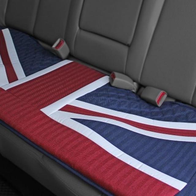 자동차 영국국기 방석(뒷자석) 3인 차박 왜건 자동차용품 경형 운전자 택시, 단일색상