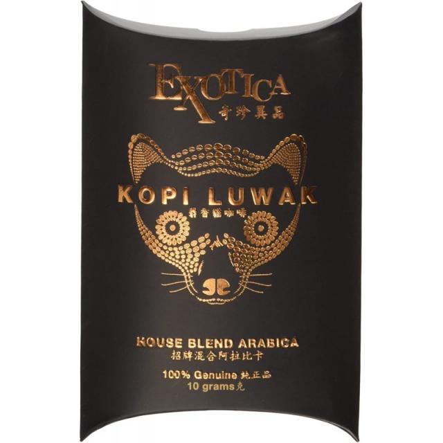 세계에서 가장 독점적인 커피 100% 순정 코피 루왁 스페셜티 아라비카 하우스 블렌드 그라운드 고메 커, 1