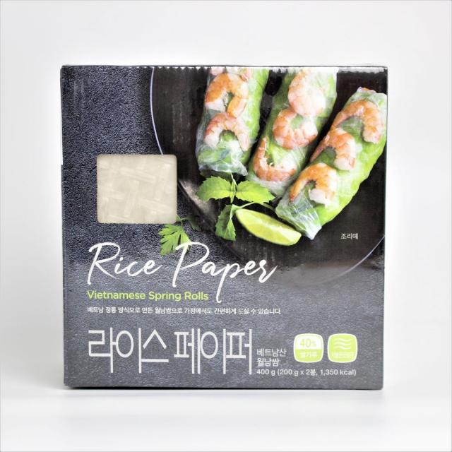 사포코 베트남 월남쌈 라이스 페이퍼, 400g, 3팩