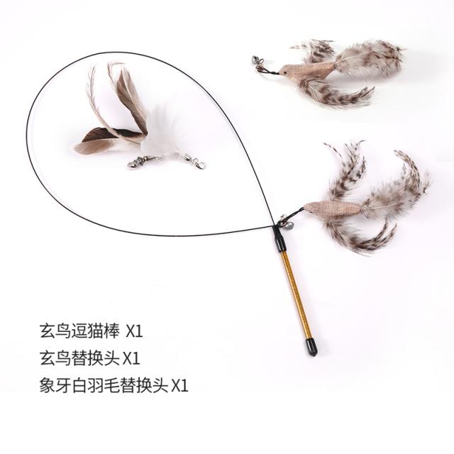 긴 줄깃줄 깃털 꿍꿍이 대신 캣츠 몽키 스스로 재잘재잘 이를 악물고 웃는다.-18675, 단일옵션, 옵션06