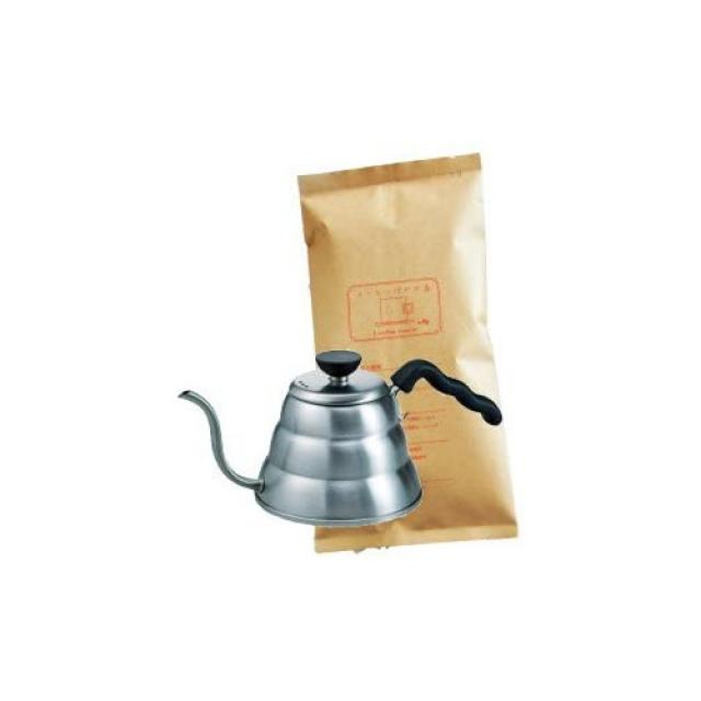 커피 주전자(케토루.kettle) 세구직불 ih대응포트 부착 탄자니아(킬리만자로) 150g 15배～21배 점장 맡김나와 만# 원두커피/얕 볶다, 본문참고, 옵션 6 패턴 = 콩 그대로(추천)