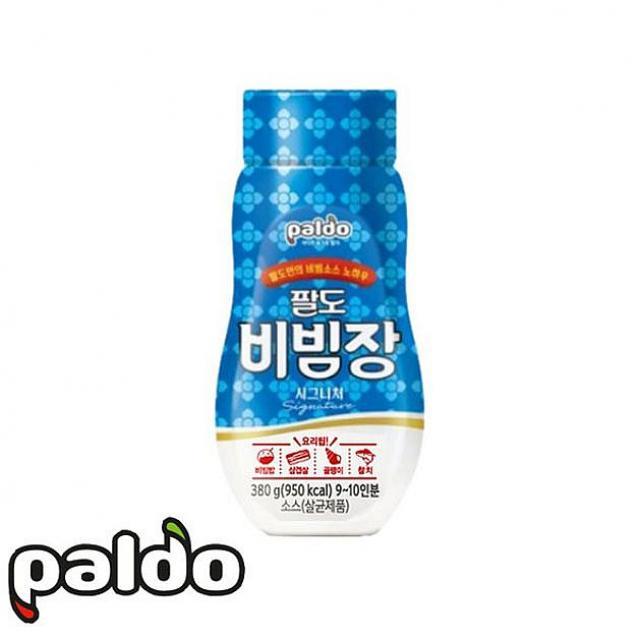 코코아울렛 팔도 만능 비빔장 시그니처 380g 1개 팔도비빔면 소스 비빔 냉면장 1