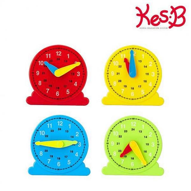 미스터강 캐스B네이처 학습시계4종 19411 동물 사물피규어