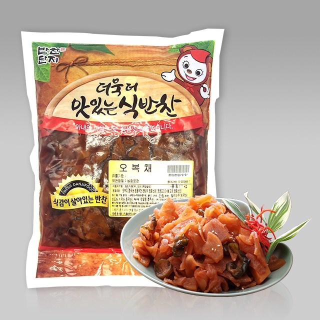 아재들 반찬단지 오복채 4kg, 1개