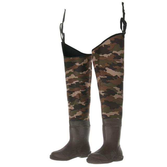 A-0015 네오프렌 수중장화 얼룩무뉘 250~275mm 다리장화 물작업 장화 해상 갯벌장화 물장화 모내기 아진