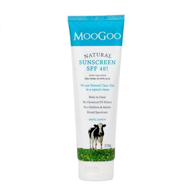 MooGoo Natural Sunscreen SPF 40 호주 무구 네츄럴 썬크림 SPF40 120g