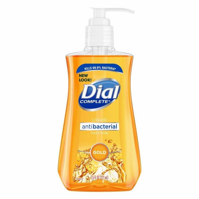 (미국직배) Dial 다이알 골드 핸드워시 221ml 4팩 Antibacterial Liquid Hand Soap Gold 7.5 Ounce