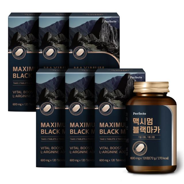 퍼펙토 맥시멈 블랙마카, 600mg x 720정