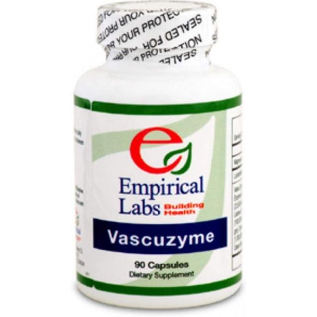 경험적 실험실 Vascuzyme 90 캡, 1