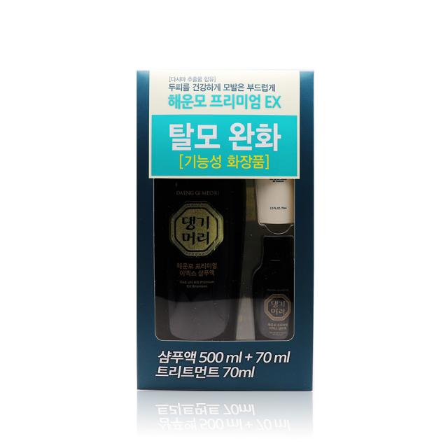 댕기머리 해운모 프리미엄 샴푸500ml + 70ml, 1개, 645ml