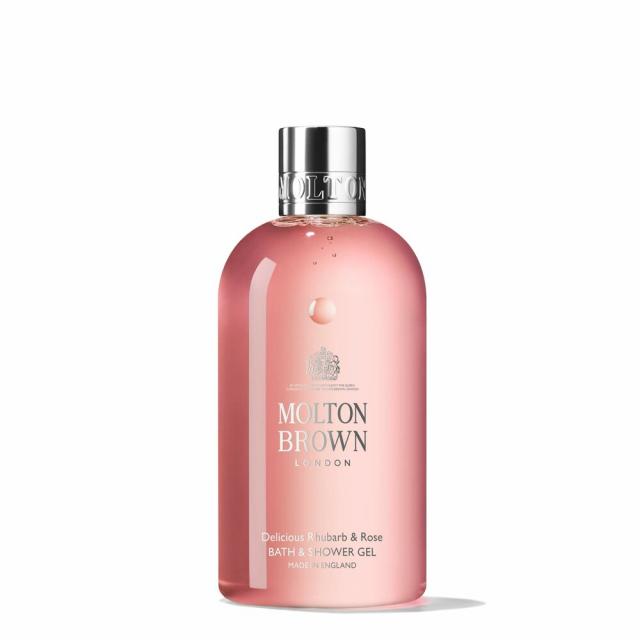 (영국직배) Molton Brown 몰튼 브라운 르바브 장미 샤워젤 300ml Delicious Rhubarb & Rose Bath & Shower Gel