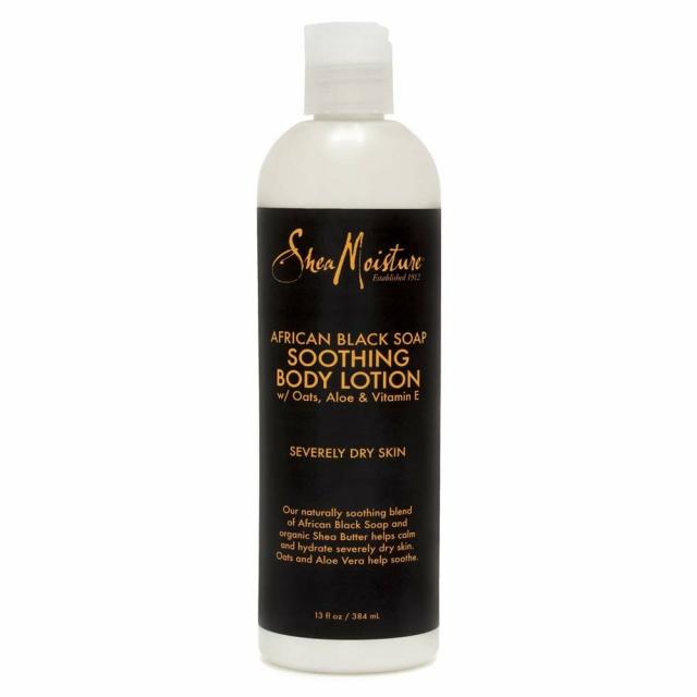 (미국직배) 1+1 SheaMoisture 시어모이스처 아프리카 블랙솝 바디로션 384ml Body Lotion for Troubled Skin African Black Soap