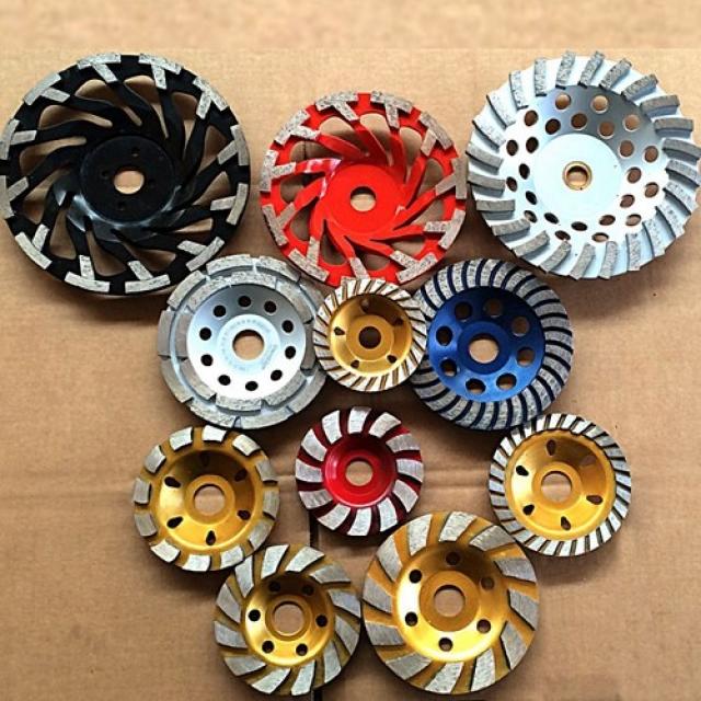 연삭기 연삭숫돌 샌딩 두꺼운 금강 자갈연삭숫돌연삭숫돌 내마모성 시멘트 바닥 접시 편 바닥재 마루 맷돌 바퀴 땅, 180mm 빅 결핵