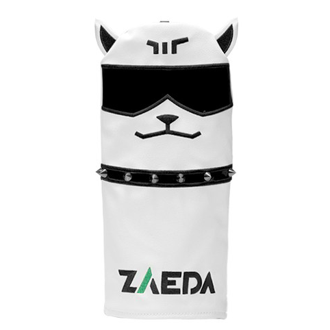 골때리는 프렌치 불독 골프채 커버, 유틸리티커버 화이트