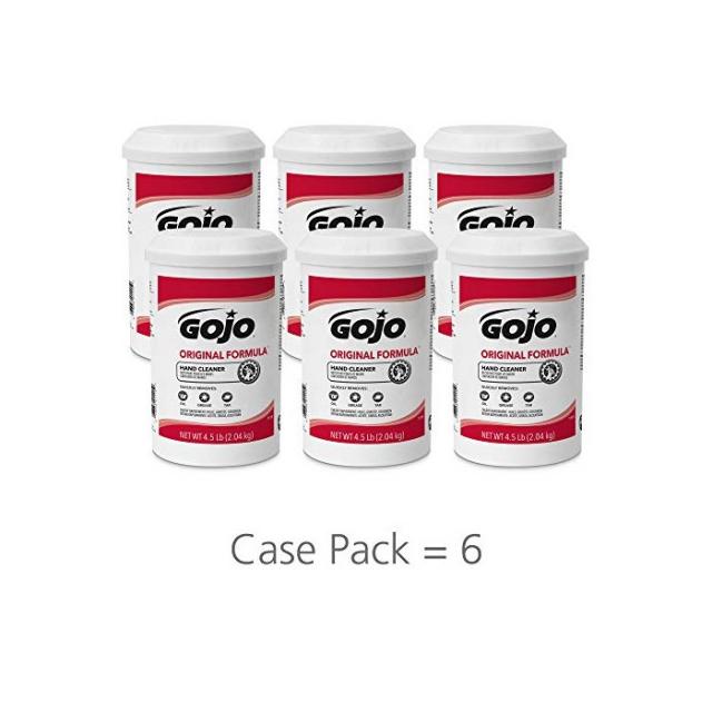 GOJO ORIGINAL FORMULA Hand Cleaner 4.5 Creme Style Cleaner Canister (Case of 6) - 1115-06, One Size, One Color