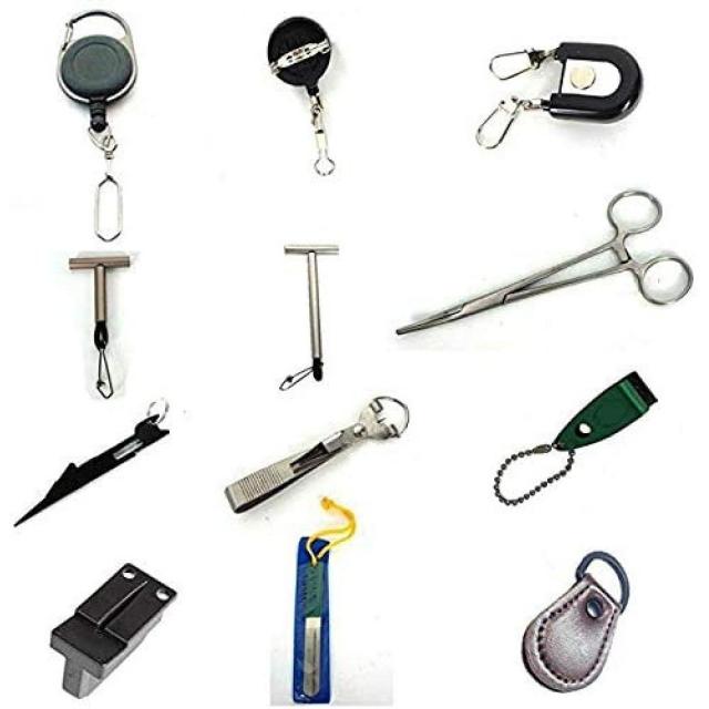 Aventik Fishing Tools 도구 콤보 유니 방향 최북단 재치있는 대답 튜브 zingers 두 헤더 재치있는 대답, 상세페이지참조, Combo A: 12 Fishing Tool Combo