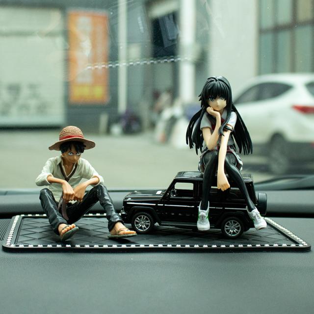 후후맘 해적왕 황제 Snow 자동차 장식품 차량장식 용품 퀄리티 남성 인싸템 차량탑재, Snow 화이트 거금 블랙 규빅 내달