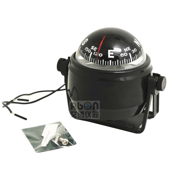 LED 나침반 조명 항해 방향계 차량 방향 동서남북 지도 네이버, 하얀