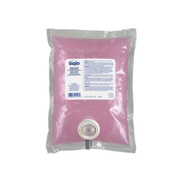 Gojo Industries Inc Deluxe Lotion Soap With Moisturizers - 33.8 Fl Oz (1000 Ml) 8 / Carton Moisturizing, One Size, One Color