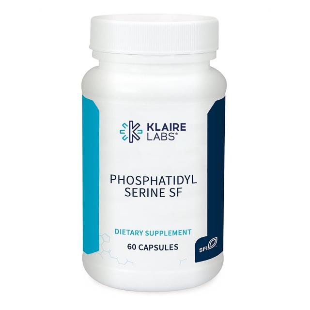 Klaire Labs (2팩) 클레어랩스 브레인포그 초로기치매 영양제 포스파티딜세린 100mg 60캡슐, 1mg, 2개