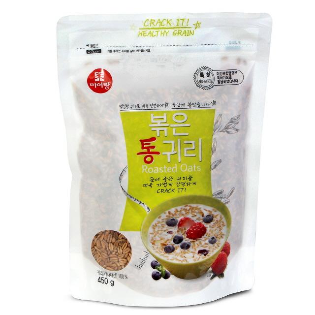 미이랑 볶은 통귀리 450g x 5 Mirang Roated Oats, 5개