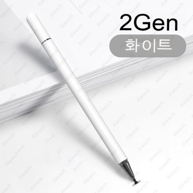 스타일러스 안 드 로이드 ios에 대 한 유니버설 스마트 폰 펜 레 노 버 Xiaomi 삼성 태블릿 펜 터치 스크린 드로잉 펜 스타일러스 iPad 아이폰에 대 한, white