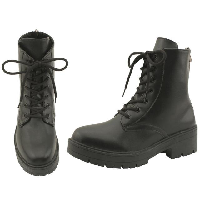 플랫폼 가보시 키높이 미들힐 워커 부츠 DS A6 문