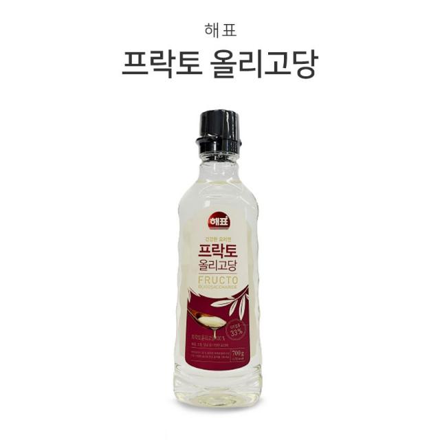 [조은마켓] 해표 프락토 올리고당 700g 사탕수수 원료 풍부한 식이섬유 각종 볶음 조림 요리 커피 미숫가루 건강한 단맛, 해표 프라토올리고당 700g - 1개