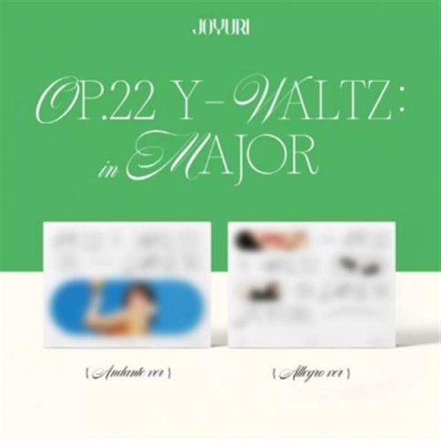 조유리 Joyuri 1st Mini Album Op.22 Y Waltz : In Major Andante Ver. / Allegro Ver. 1종 랜덤발송 안 접힌 포스터있음 +지관통 